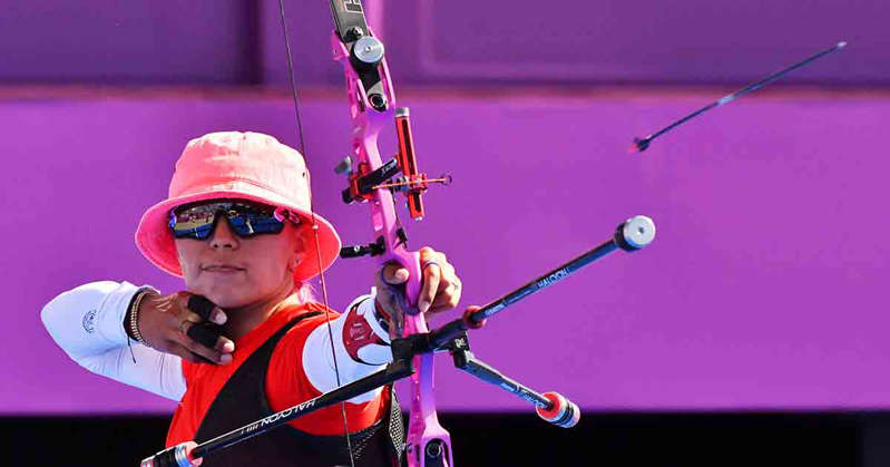 Por: Cortesía Eliminan a la arquera Aida Román de Tokio 2020