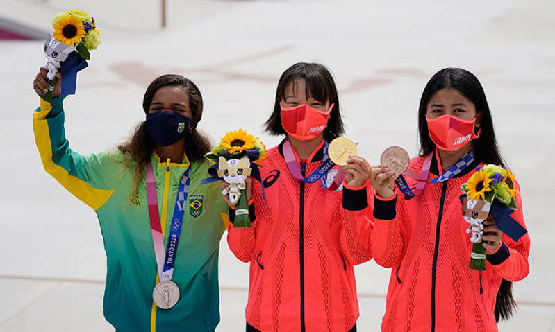 Por: Cortesía ¡Momiji Nishiya hace historia siendo la medallista de oro más jóven de Tokio 2020!