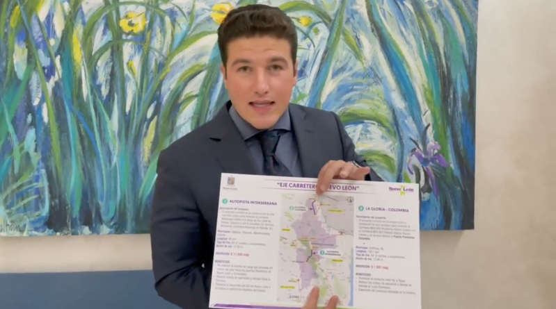 Por: Cortesía Presenta a SCT proyectos de carreteras y Tren Suburbano: Samuel García