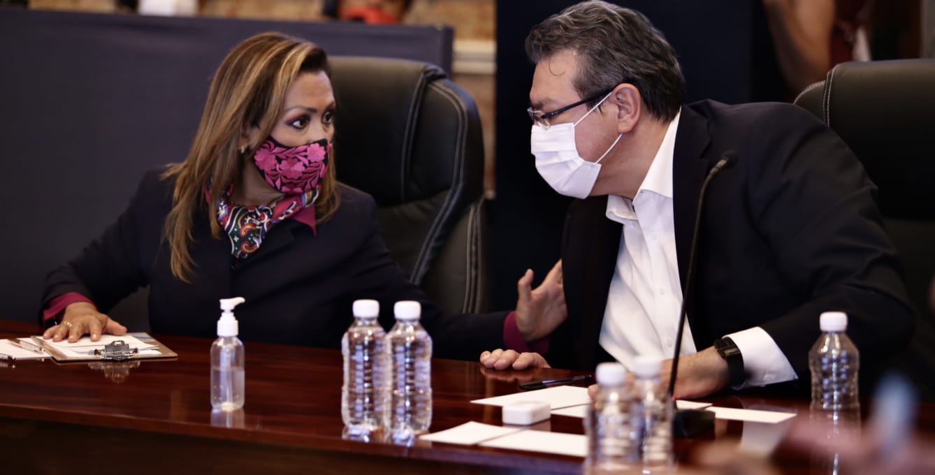 Por: Cortesía Va Marco Mena y Lorena Cuéllar por estrategias para el regreso a clases presenciales