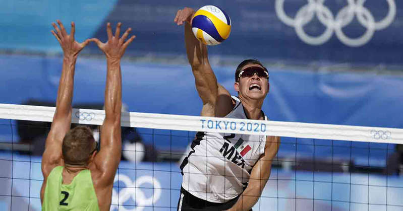 Por: Cortesía México pone fin al invicto de Letonia en el voleibol de playa