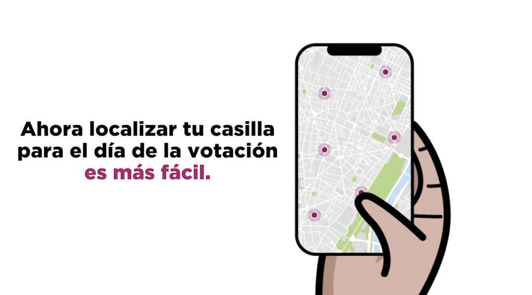 Por: Cortesía Ubica tu casilla para votar el 6 de junio