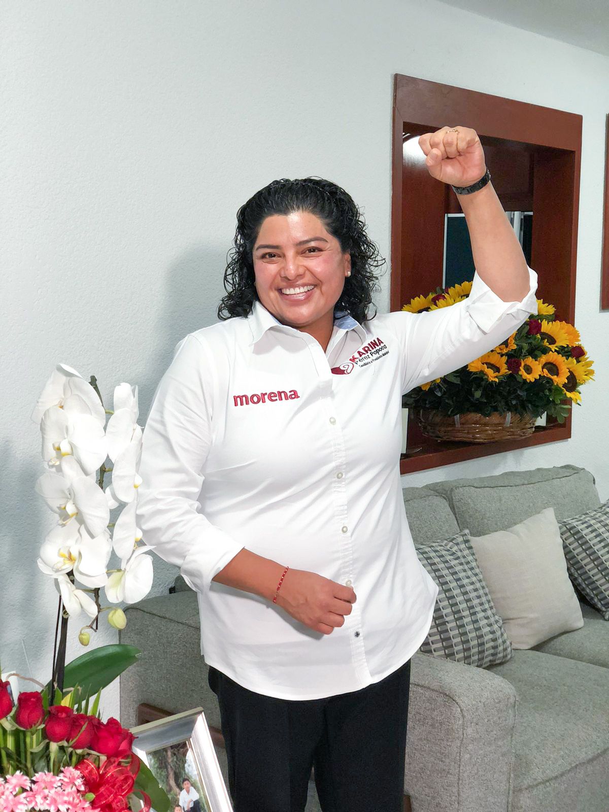 Karina Pérez Popoca brinda mensaje de agradecimiento rumbo al 6 de junio