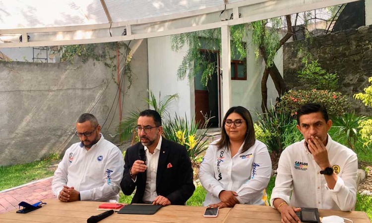 Por: Cortesía Líderes del PAN y PRD llaman a poblanos a salir a votar el 6 de junio