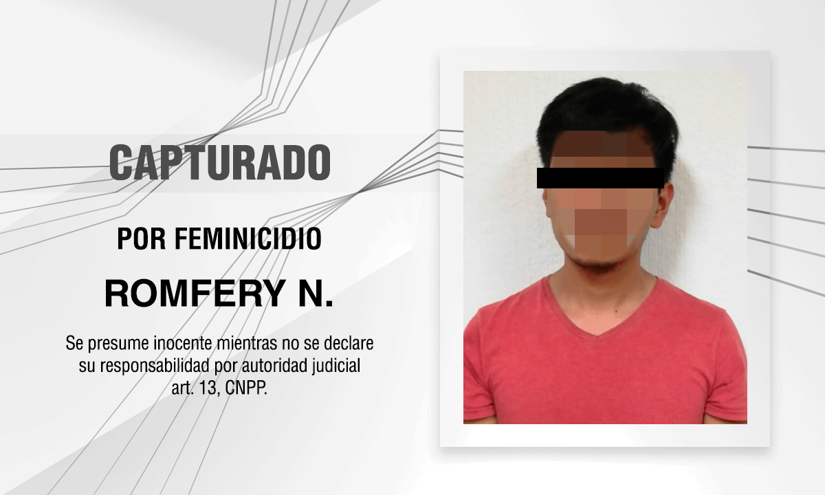 Por: Cortesía Al CERESO, imputado por el feminicidio de Itzel N; PGJE