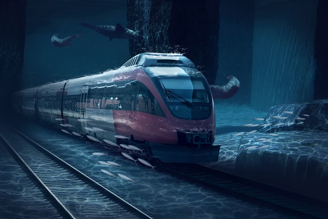 Por: Cortesía El increíble plan de china para construir un tren submarino que conecte con EEUU