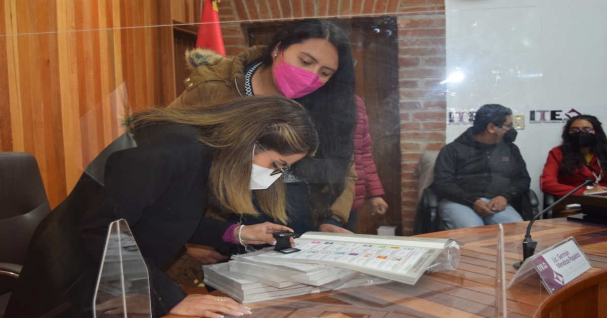 Por: Cortesía Designa ITE casillas para verificar medidas de seguridad en boletas