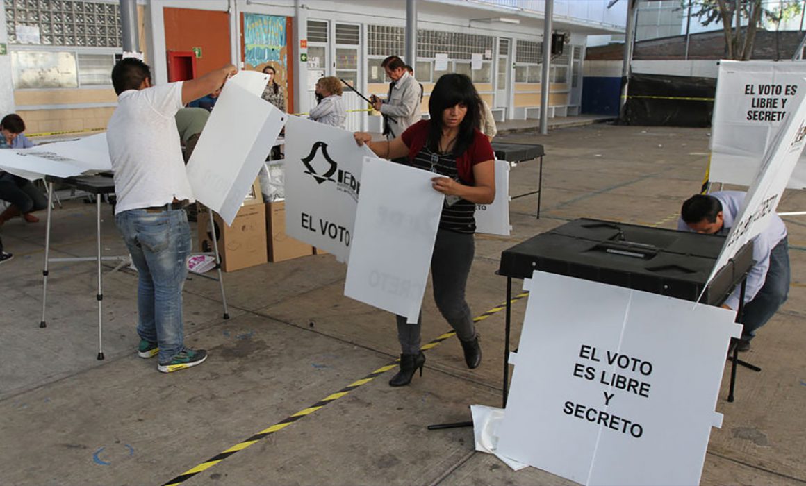 Por: Cortesía INE da de baja 26 casillas electorales en Oaxaca por falta de condiciones para su instalación