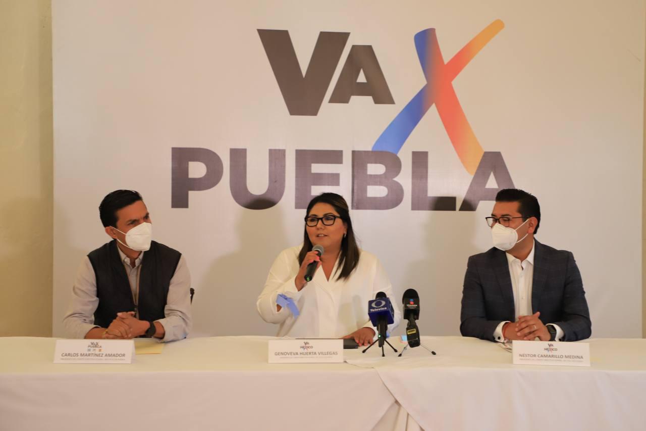 Por: Cortesía Mal gobierno de Morena le dio la victoria a Eduardo Rivera: Genoveva Huerta