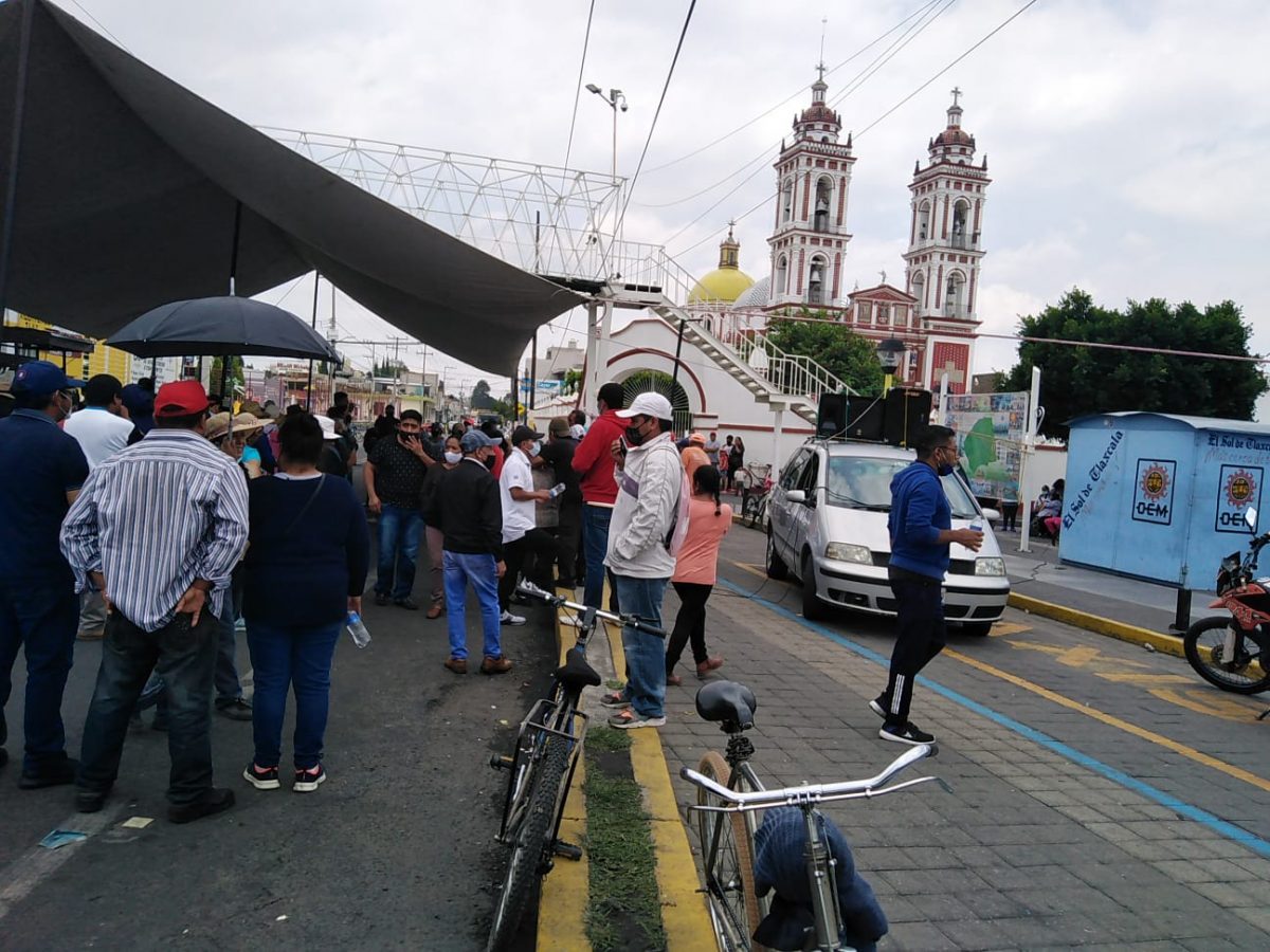 Por: Cortesía En Zacatelco se exige una nueva elección