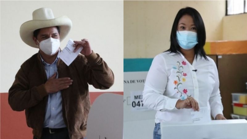 Por: Cortesía Elecciones en Perú: Castillo mantiene ligera ventaja sobre Fujimori en la ajustada recta final del conteo y la candidata de derecha habla de "fraude"