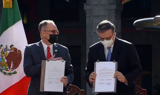 Encuentro AMLO y Kamala Harris: firman acuerdo de cooperación entre México y EU