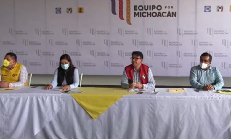 Por: Cortesía Alianza PRI-PAN-PRD advierte “conductas atípicas” en elección para gobernador de Michoacán