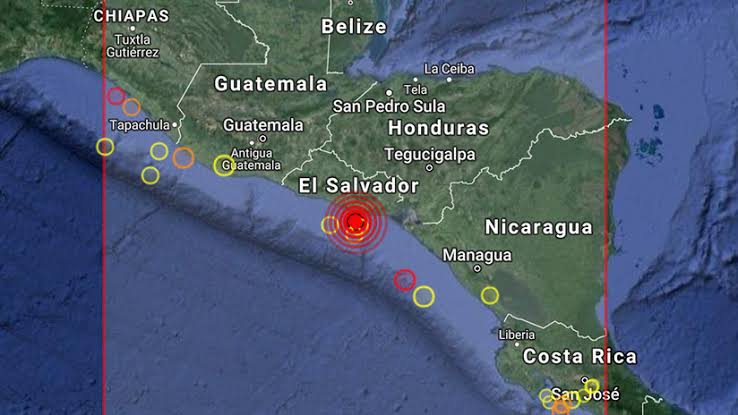 Reportan sismo de 5.7 en Guatemala; se percibe en El Salvador y Chiapas
