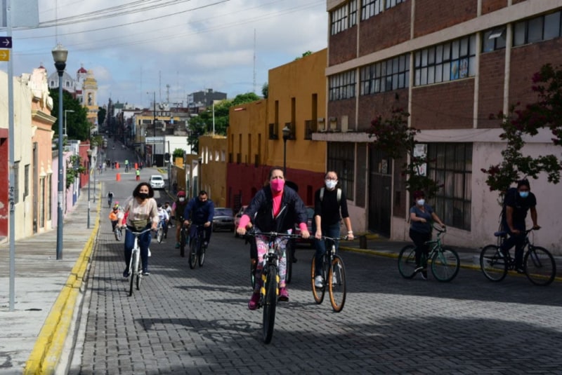 Por: Cortesía Ayuntamiento de Puebla se adapta a la nueva normalidad y reabre la Vía Recreativa