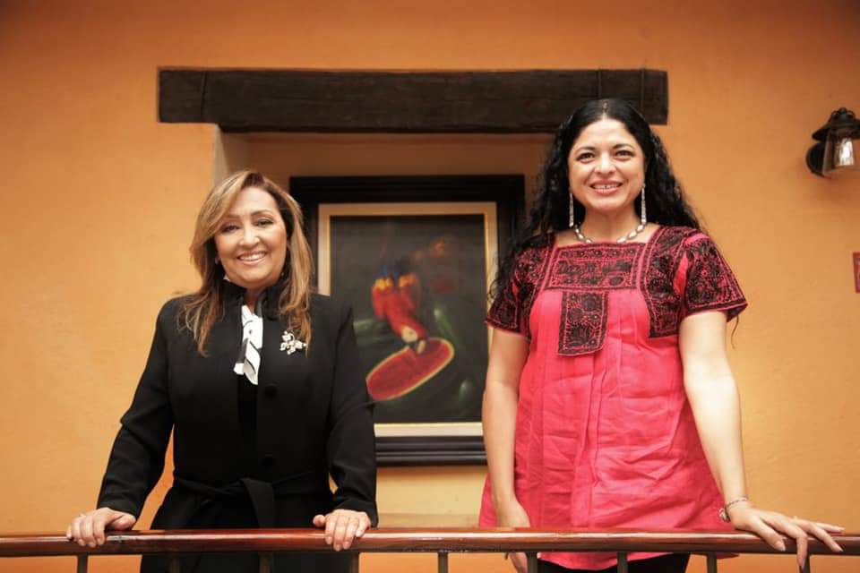 Sostienen reunión Lorena Cuéllar y Alejandra Frausto, acuerdan trabajo coordinado a favor de la cultura