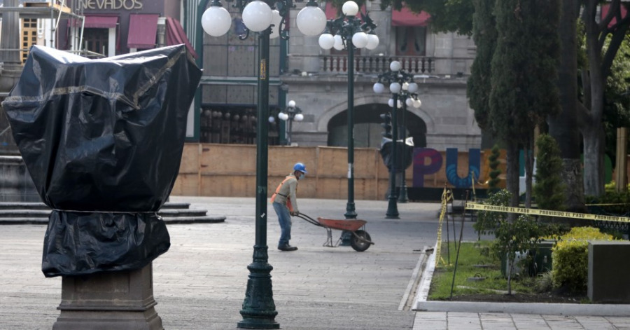 SEDATU es quien dará o no continuidad en remodelación del zócalo: Claudia Rivera