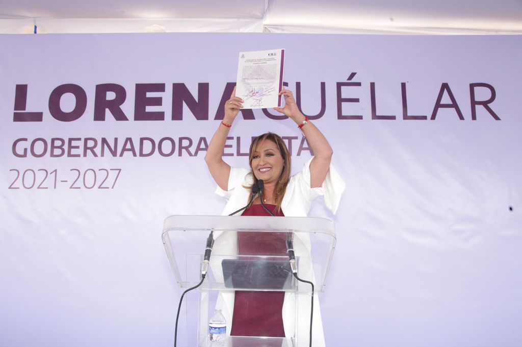 Por: Cortesía Oficialmente es gobernadora de Tlaxcala, entregan constancia de mayoría a LCC (Galería)