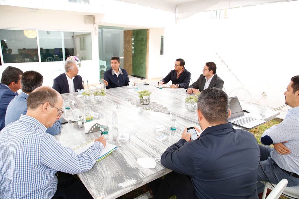 Por: Cortesía Inicia Eduardo Rivera mesas de trabajo con sector empresarial y universitario