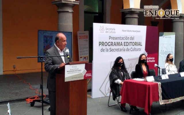 Por: Daniel Jiménez Secretaría de Cultura presenta catálogo del programa editorial para impulsar la obra de escritores poblanos