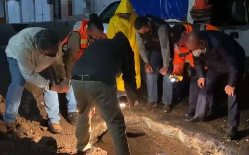 Por: Cortesía Se abre nuevo socavón, ahora en Tulancingo, Hidalgo