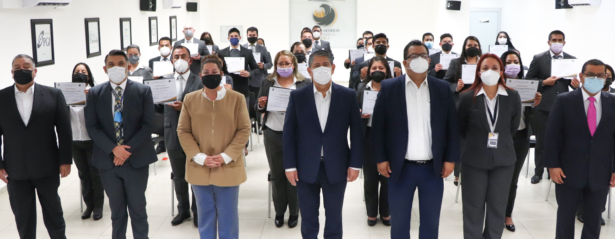 Por: Cortesía Fiscalía Puebla incorpora a 29 mujeres y hombres Agentes Investigadores