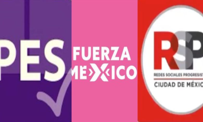 Por: Cortesía INE inicia proceso para liquidar al PES, RSP y Va por México tras perder el registro