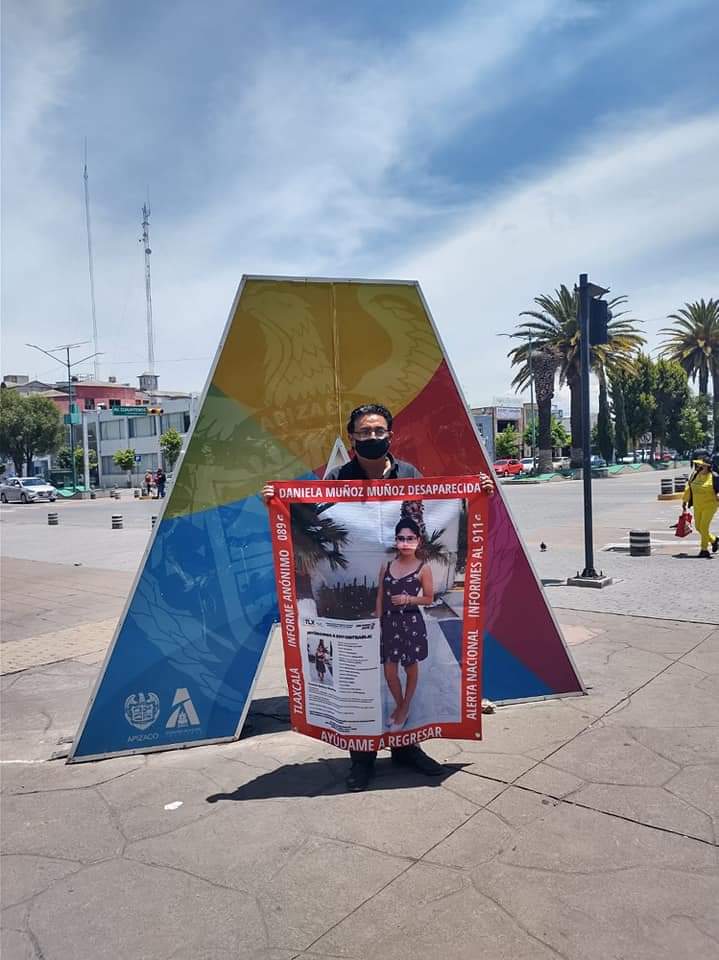 Por: Cortesía Te seguimos buscando: padre de Daniela Muñoz Muñoz