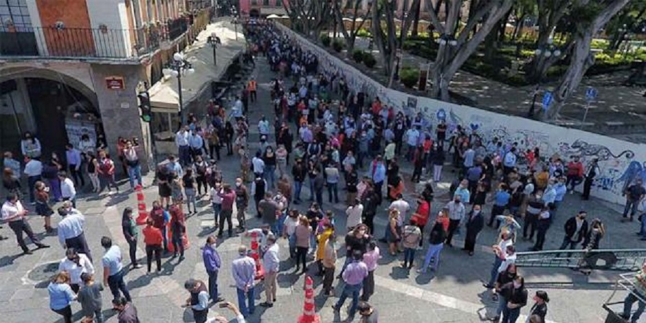Por: Cortesía Impera desorden y falta de coordinación en simulacro; FGE “no estaba enterada”