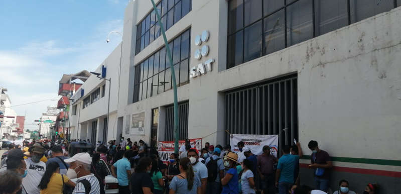 Por: Cortesía Maestros del SNTE ‘toman’ oficinas de gobierno en 24 regiones de Chiapas