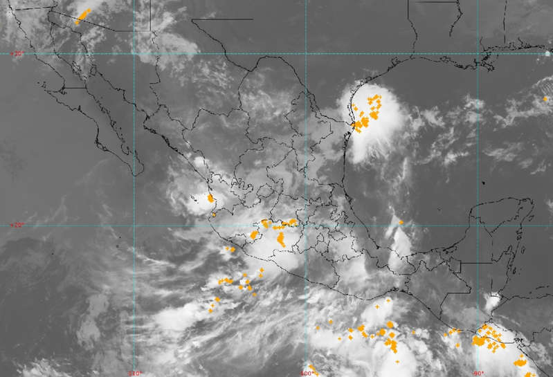 Por: Cortesía Persistirán las lluvias en gran parte de México, reporta el SMN