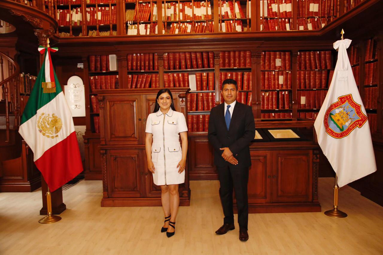 Por: Cortesía Inician reuniones Claudia Rivera y Eduardo Rivera para transición de gobierno municipal