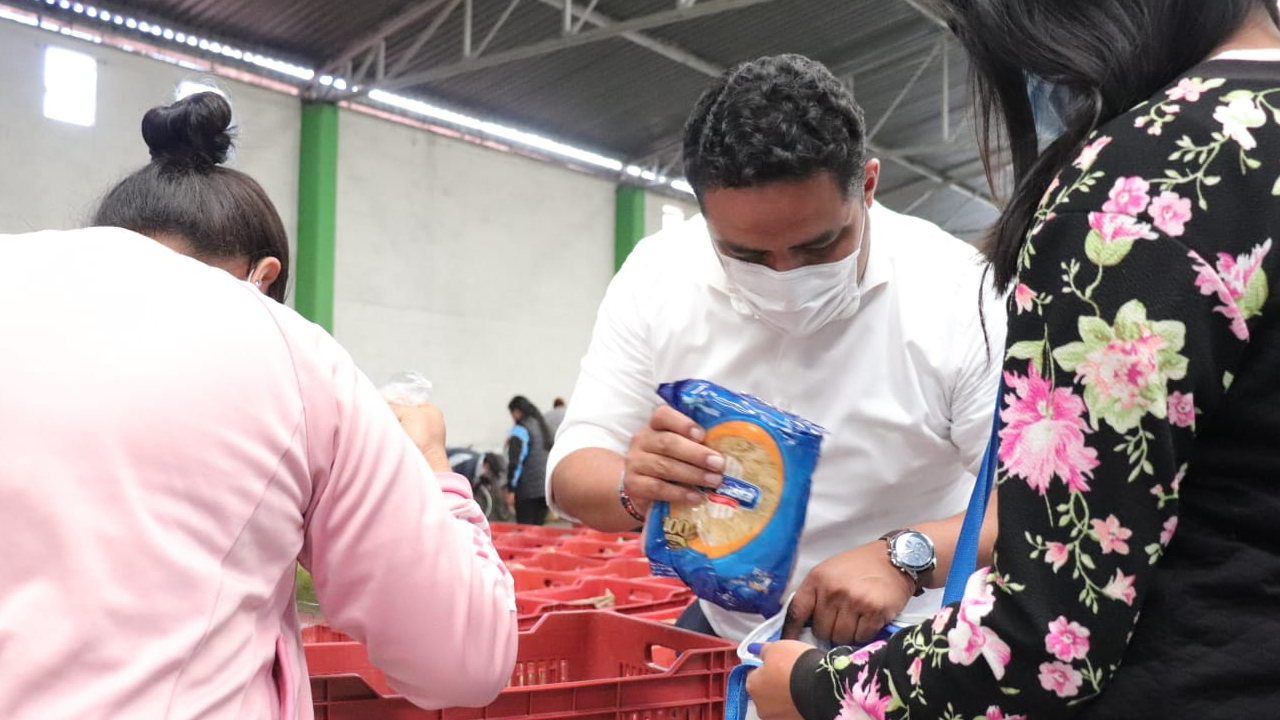 Por: Cortesía La Secretaría de Bienestar de San Andrés Cholula continua con su programa social “Valores a tu Mesa”