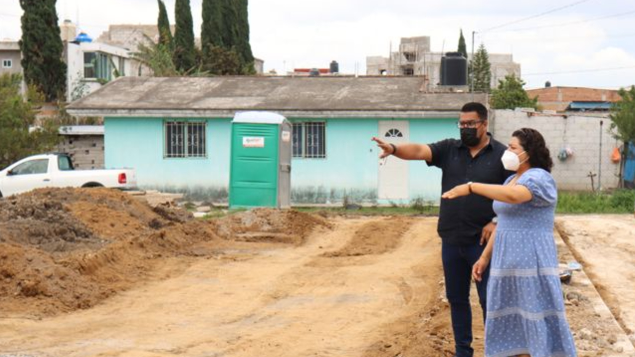 Por: Cortesía Dirigencia de San Andrés Cholula supervisó distintas obras que efectúa el ayuntamiento