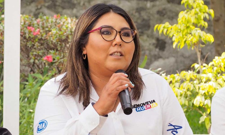 Por: Cortesía Genoveva Huerta defiende entrega de Secretaría General a Giles Carmona