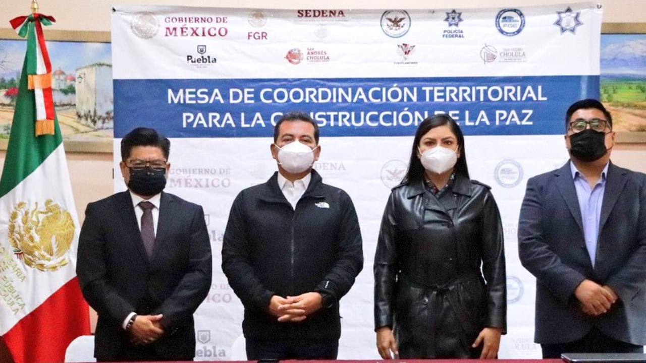 Por: Cortesía Presidentes Municipales de la Zona Metropolitana de Puebla se reúnen en San Pedro Cholula