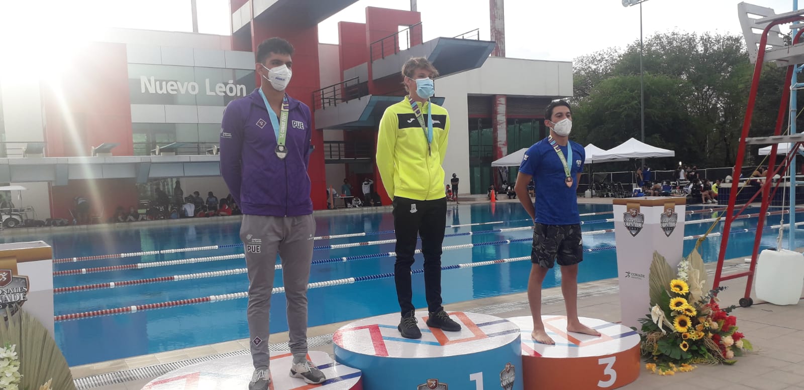 Por: Cortesía Medalla de plata para Puebla en natación en los Nacionales CONADE