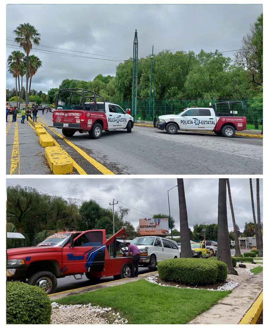 Por: Cortesía Policía Estatal toma instalaciones de la UDLAP