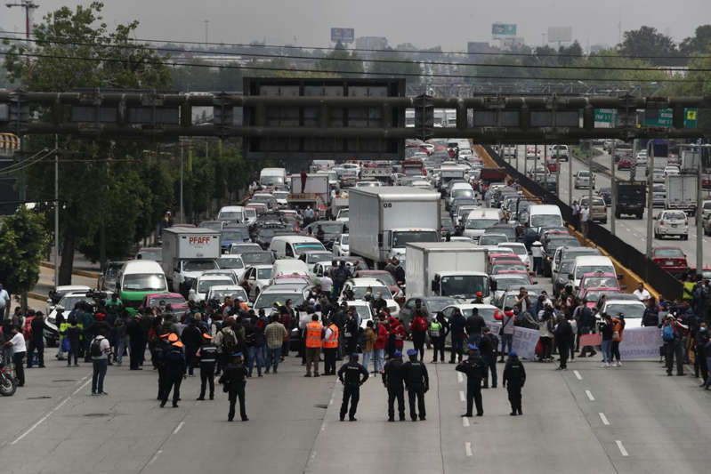Por: Cortesía Padres de niños con cáncer llevan bloqueo a Circuito Interior