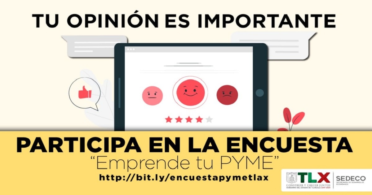 Foto: Cortesía Abre SEDECO encuesta para fortalecer servicio en beneficio de emprendedores