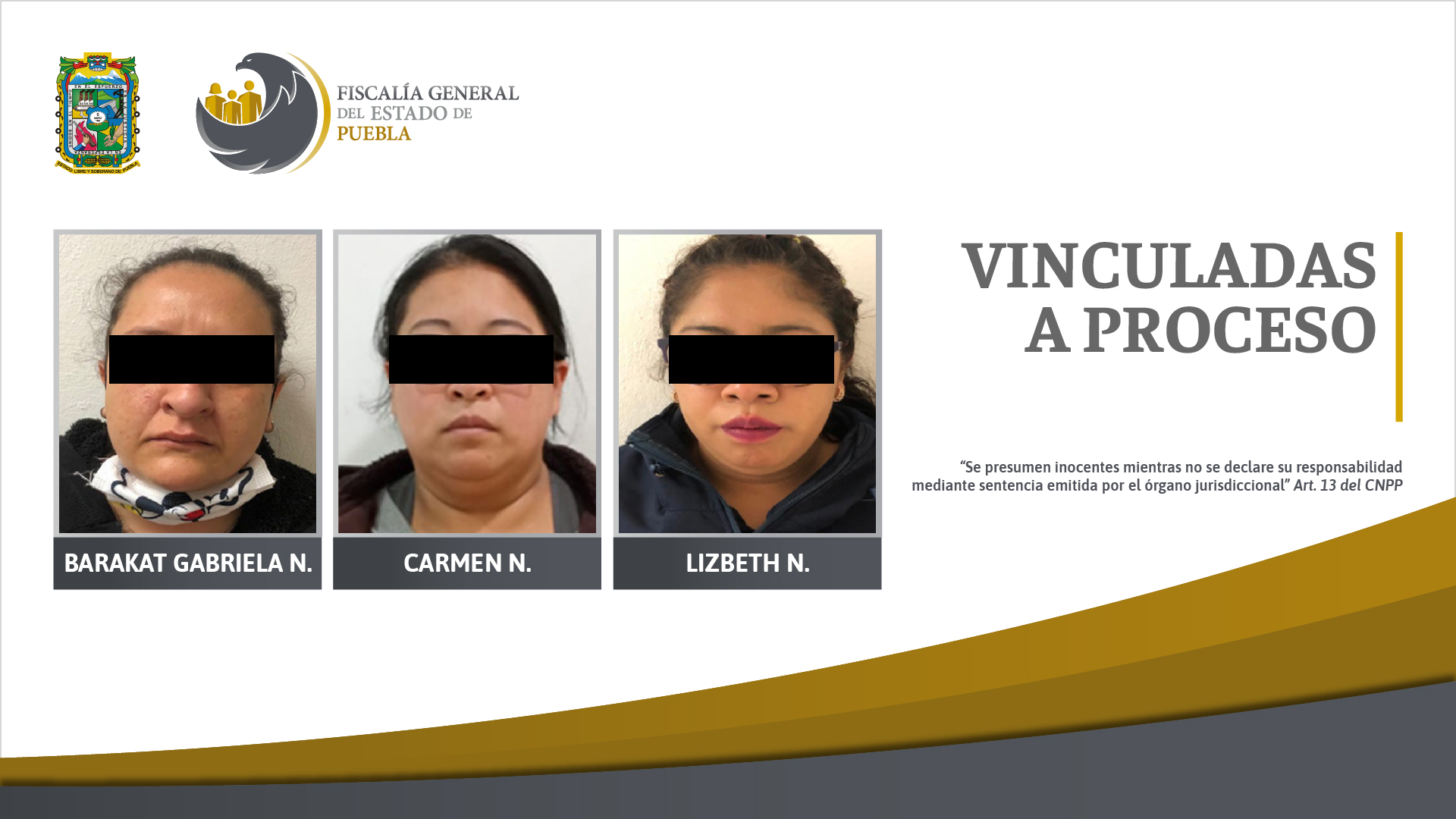 Foto: Cortesía Policías y Jueza de Huejotzingo, vinculadas a proceso por abuso de autoridad y lesiones calificadas