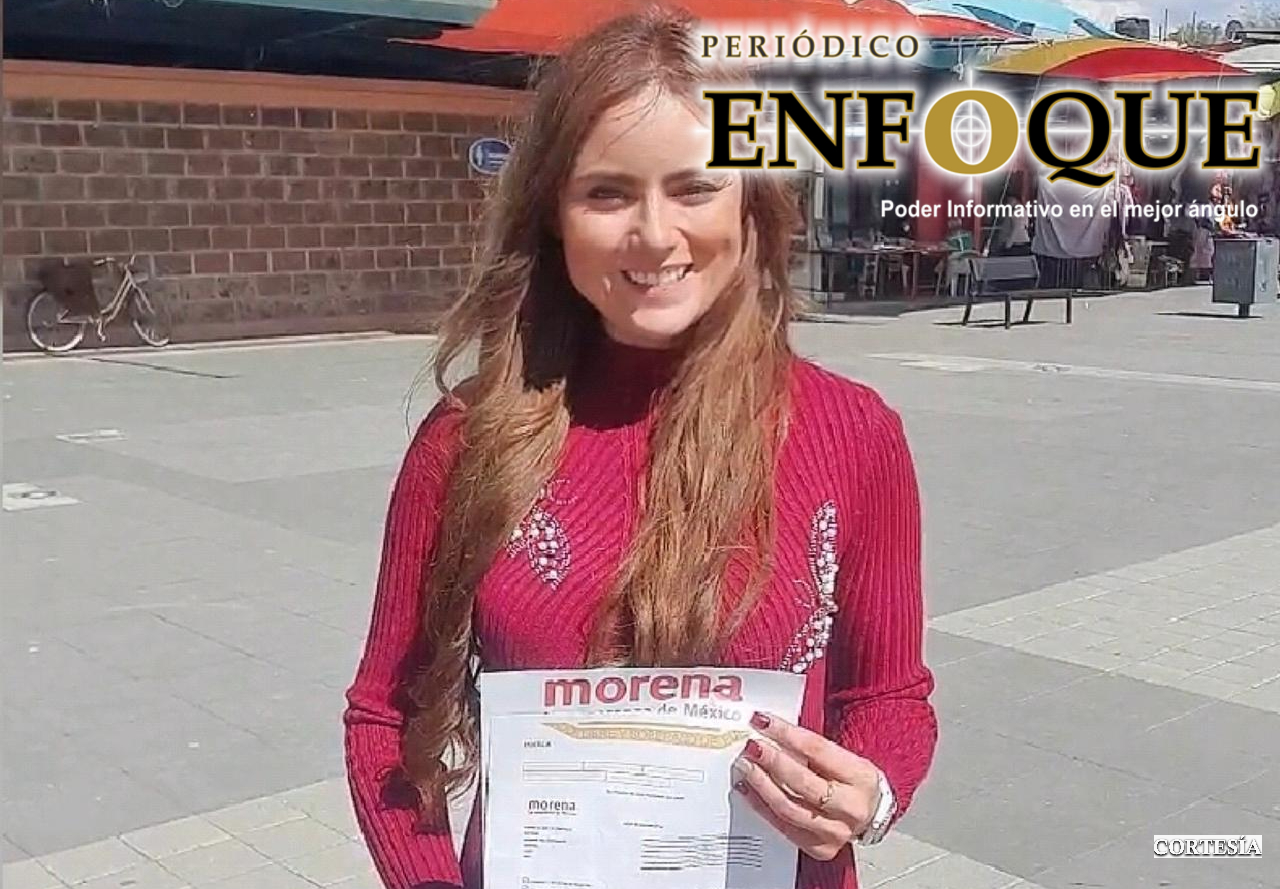 Foto: Cortesía Gemma Gracián Atlatenco aspira en Morena a ser la próxima Diputada local por el Distrito 18 en San Andrés Cholula.