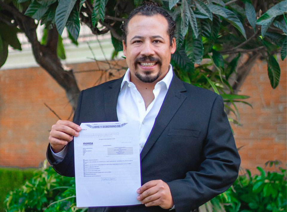 Foto: Cortesía Mario Montero Rosano buscará la candidatura como diputado local por Morena