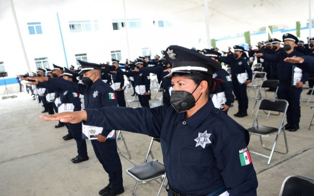 Foto: Cortesía Afirma Barbosa que 87 policías del estado han enfermado de Covid-19 desde marzo del 2020