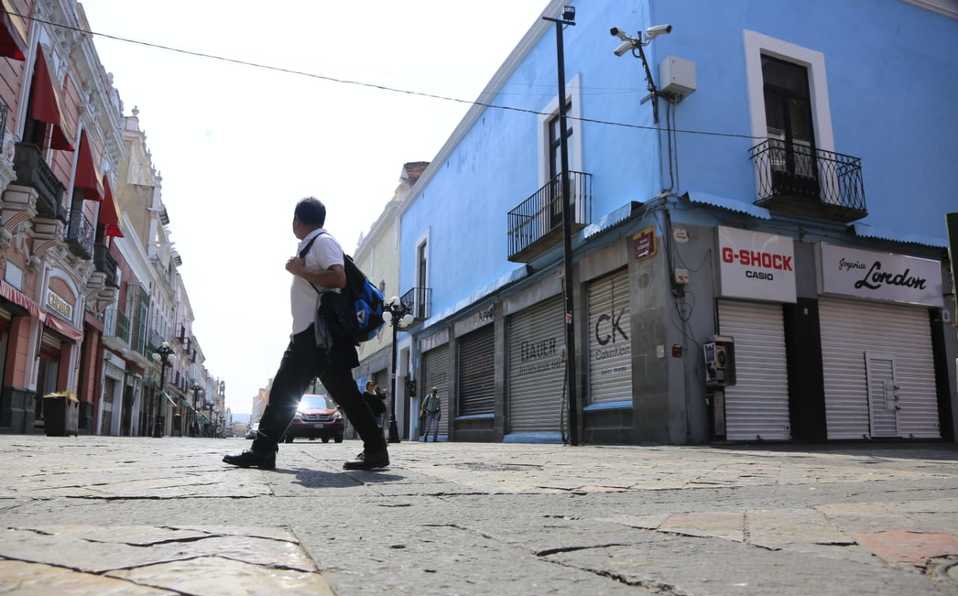 Foto: Cortesía Sin presencia de ambulantes en la calle 5 de mayo asegura Segom