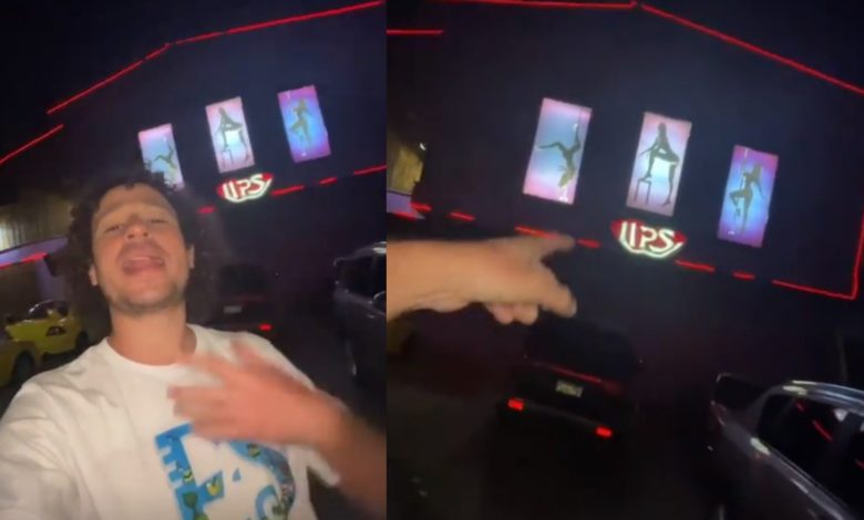 Foto: Cortesía Ya le gustó la polémica: Luisito Comunica causa revuelo por visitar un club erótico para caballeros