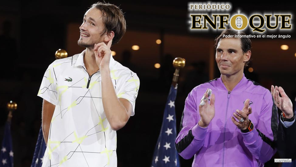 Foto: Cortesía El tenista ruso Daniil Medevedev le arrebata a Nadal el puesto número 2 del ranking.