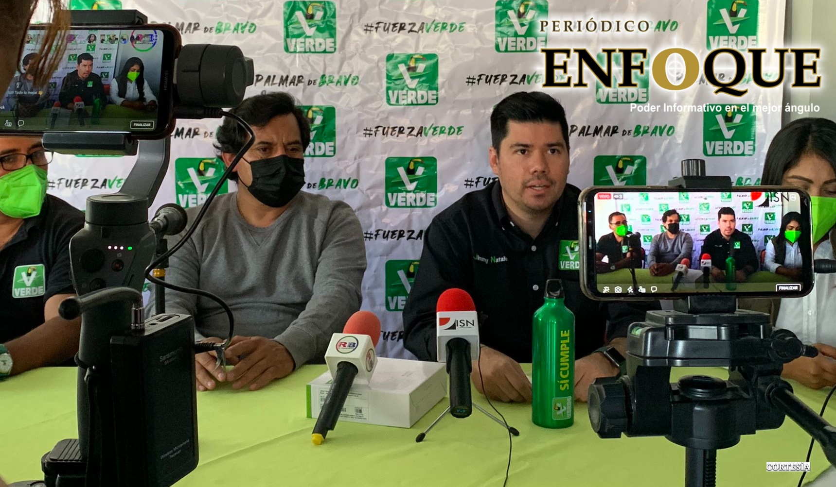 Foto: Cortesía El Partido Verde de Puebla abre nuevas oficinas en Tecamachalco y Palmar de Bravo.