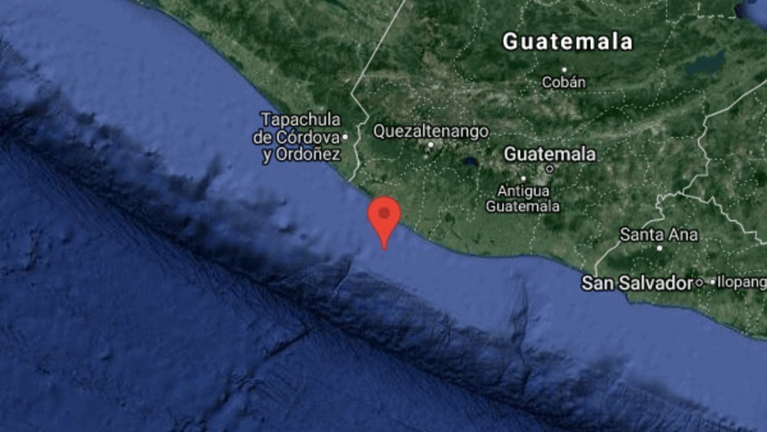 Foto: Cortesía Sismo de magnitud 5.4 sacude al suroeste de Guatemala