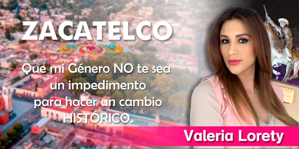 Foto: Cortesía ¡Histórico! Mujer transgénero pretende competir por la alcaldía de Zacatelco